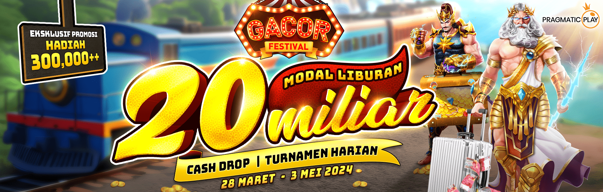 PP GACOR FESTIVAL MODAL LIBURAN 20 MIL