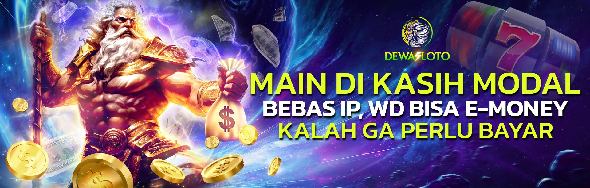 TIDAK PERLU BAYAR  JIKA KALAH DEWASLOTO