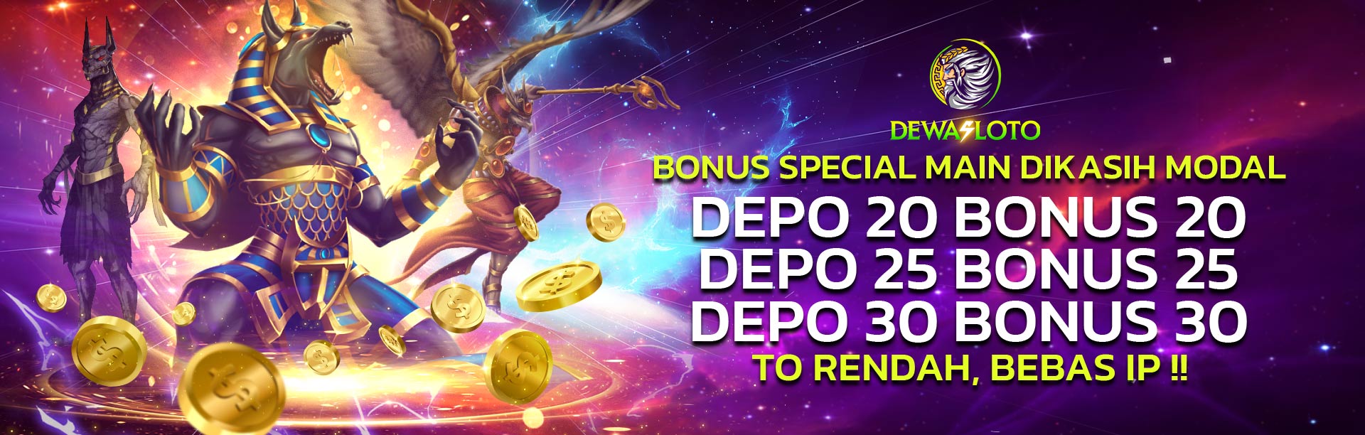 TIDAK PERLU BAYAR  JIKA KALAH DEWASLOTO